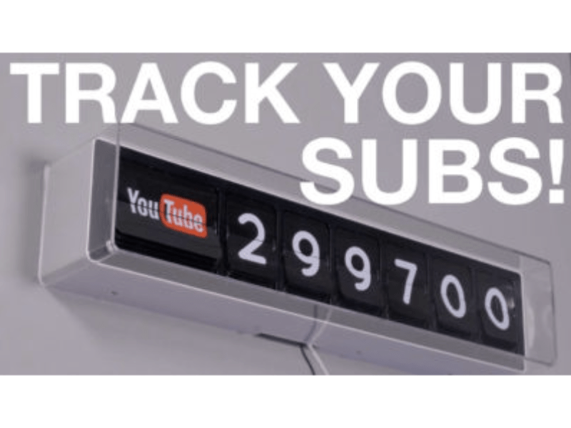 The Best Live Sub Count Tool to Track  Channels With