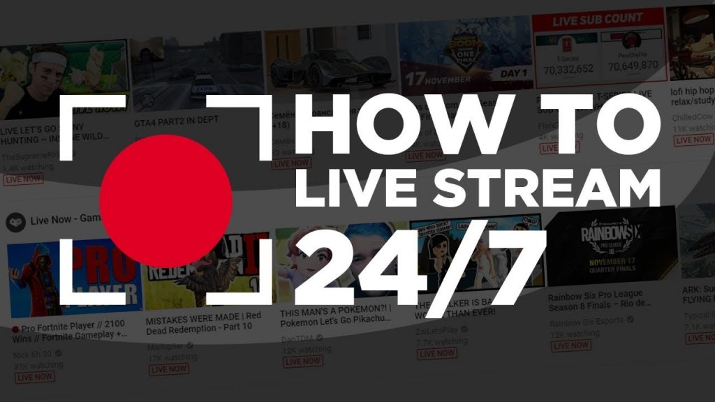 How To Make A 24/7 Live Stream On YouTube - AudienceGain Ltd