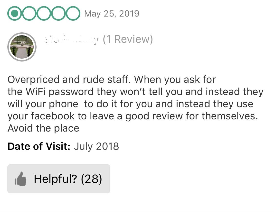 can you remove a review from tripadvisor