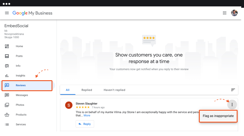 How to remove fake Google Reviews