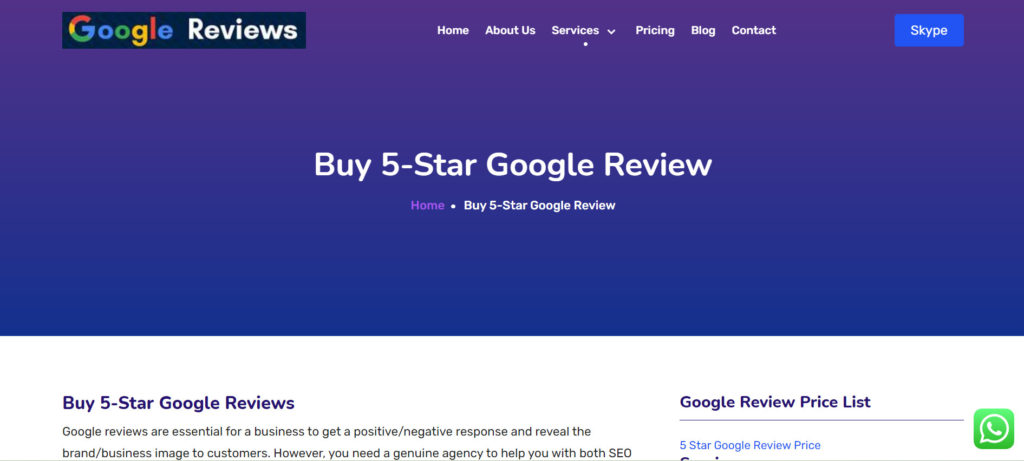 Compra Google Reviews