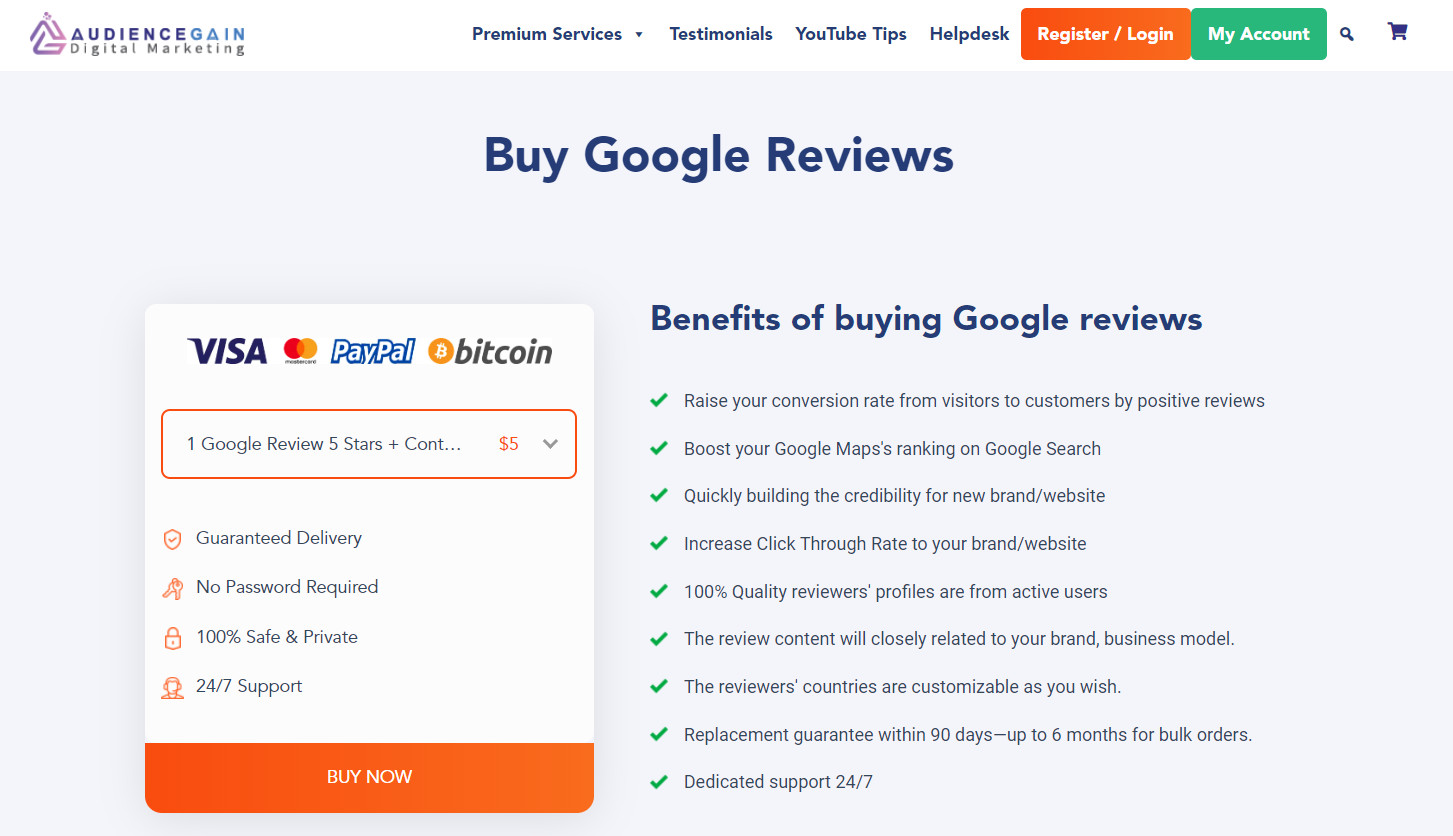 How to pay for reviews on Google