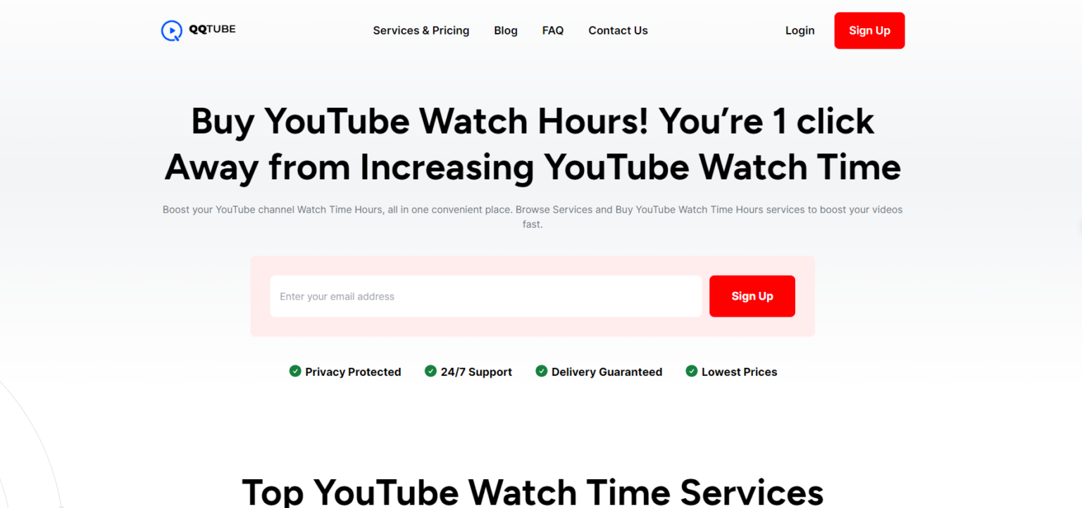 Buy YouTube Watch Hours 4000 Hours - 20 Best Sites Cheap