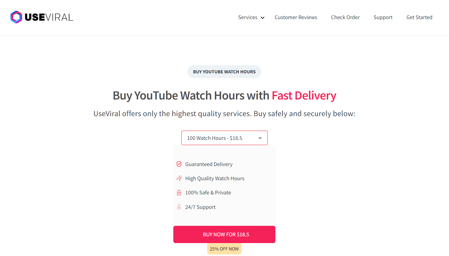 buy youtube watch hours