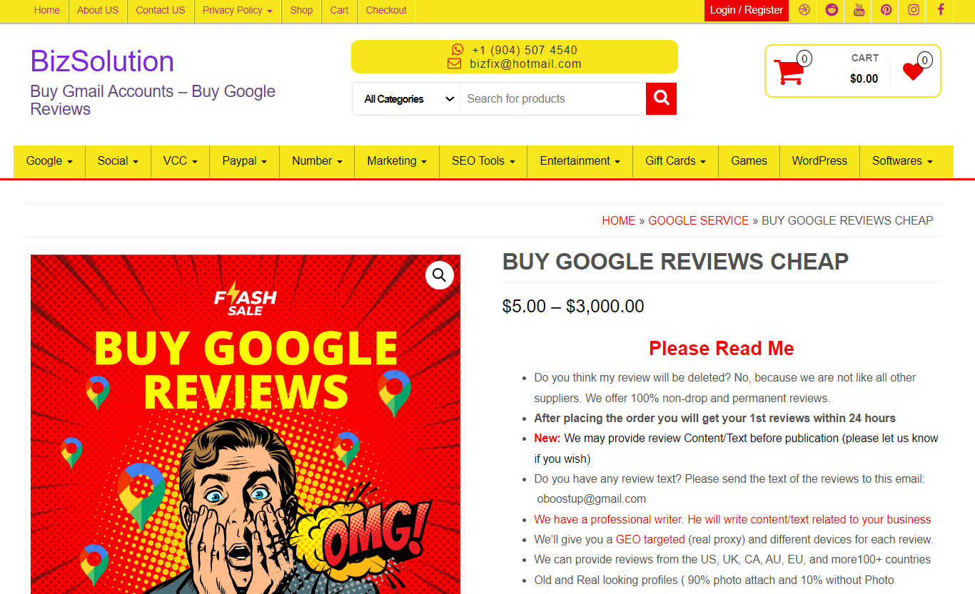 cumpără recenzii pentru google