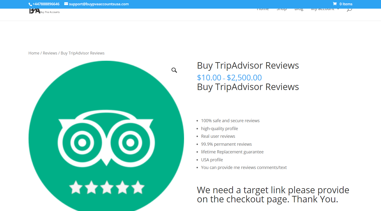 αγοράστε κριτικές στο tripadvisor